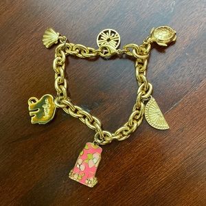 Lilly Pulitzer charm bracelet